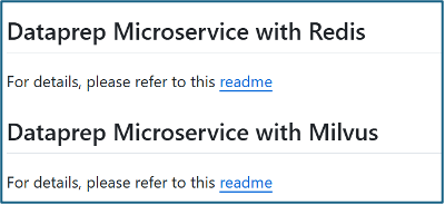 screenshot of Dataprep README